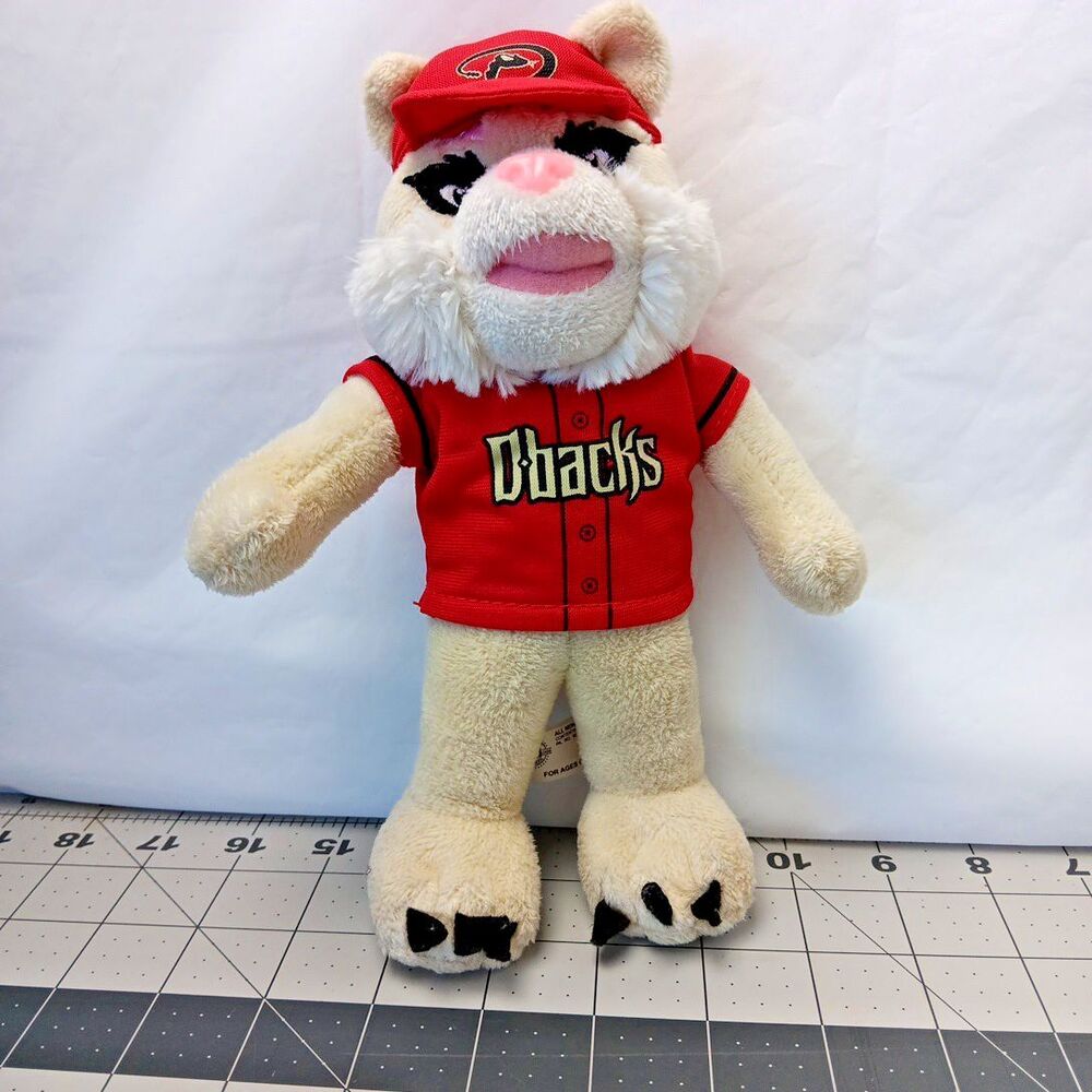 Arizona Diamondbacks Dbacks MLB Signed Mascot Plush Rare Souvenir Collectable